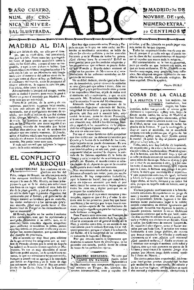 ABC MADRID 30-11-1906 página 3