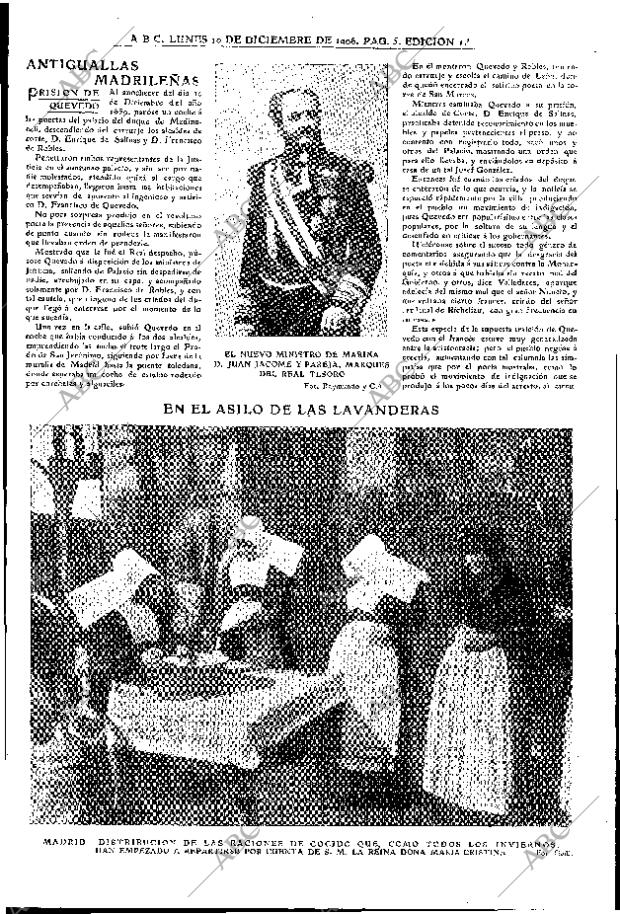 ABC MADRID 10-12-1906 página 5