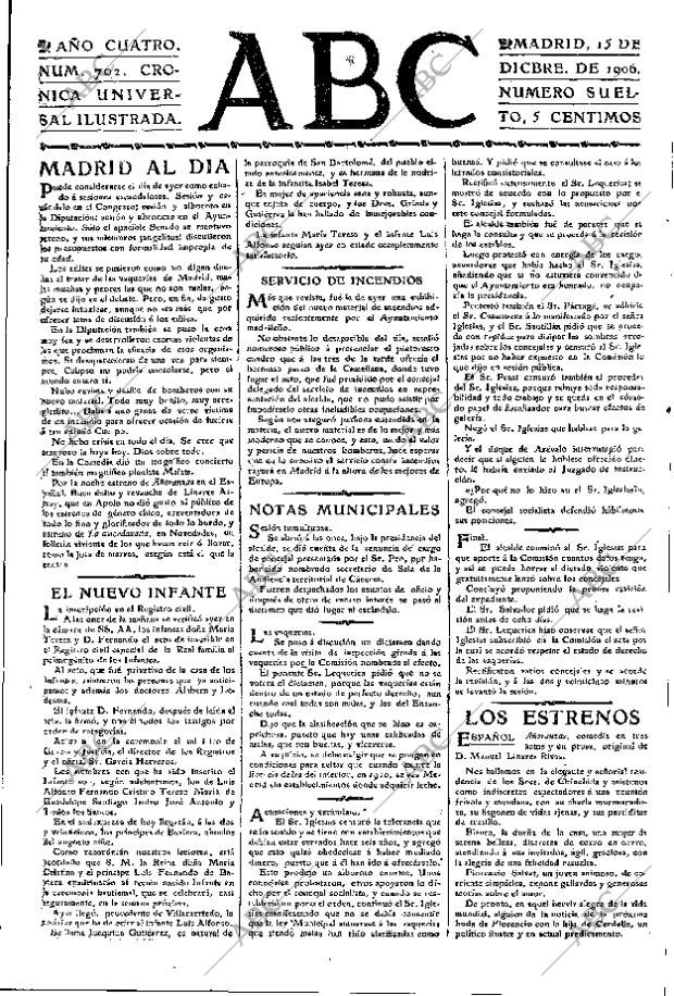 ABC MADRID 15-12-1906 página 3