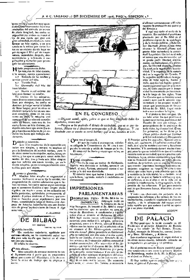 ABC MADRID 15-12-1906 página 6