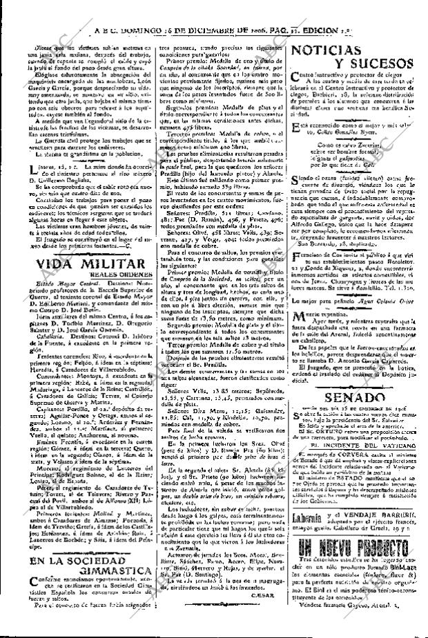 ABC MADRID 16-12-1906 página 11
