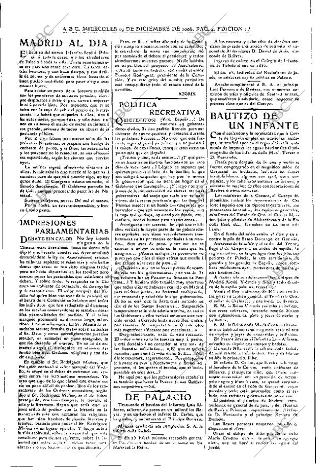 ABC MADRID 19-12-1906 página 4