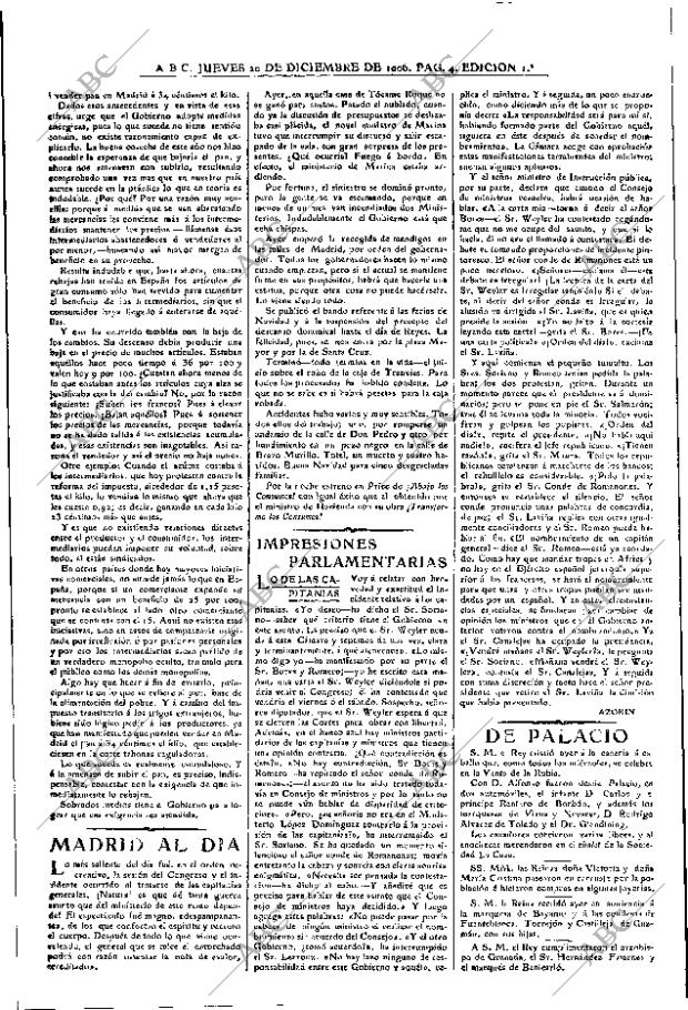 ABC MADRID 20-12-1906 página 4