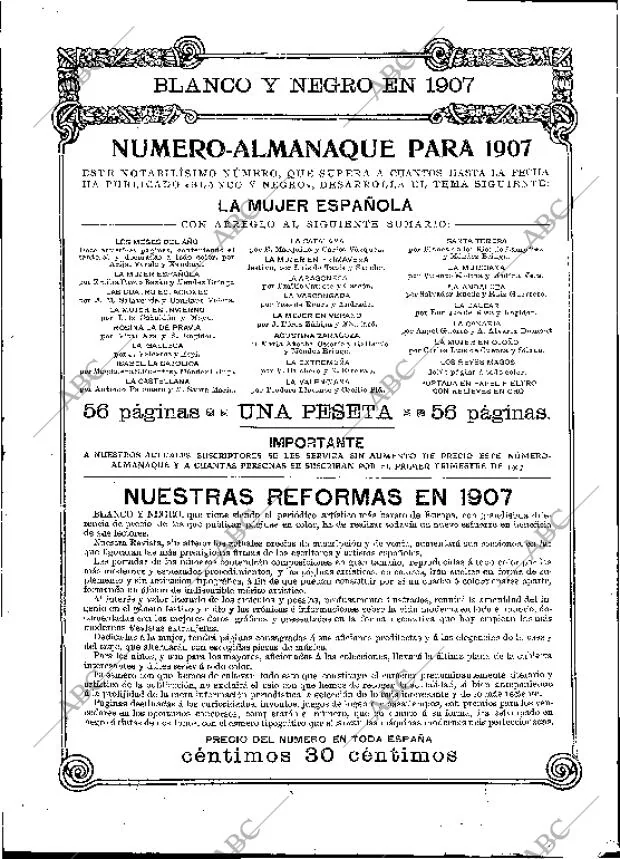 BLANCO Y NEGRO MADRID 22-12-1906 página 4