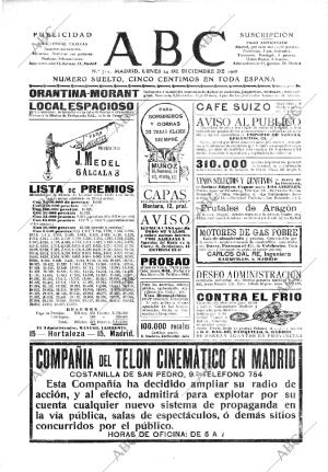 ABC MADRID 24-12-1906 página 1