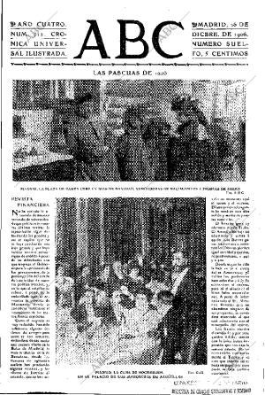 ABC MADRID 26-12-1906 página 3