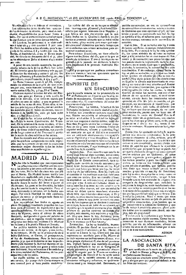 ABC MADRID 26-12-1906 página 4