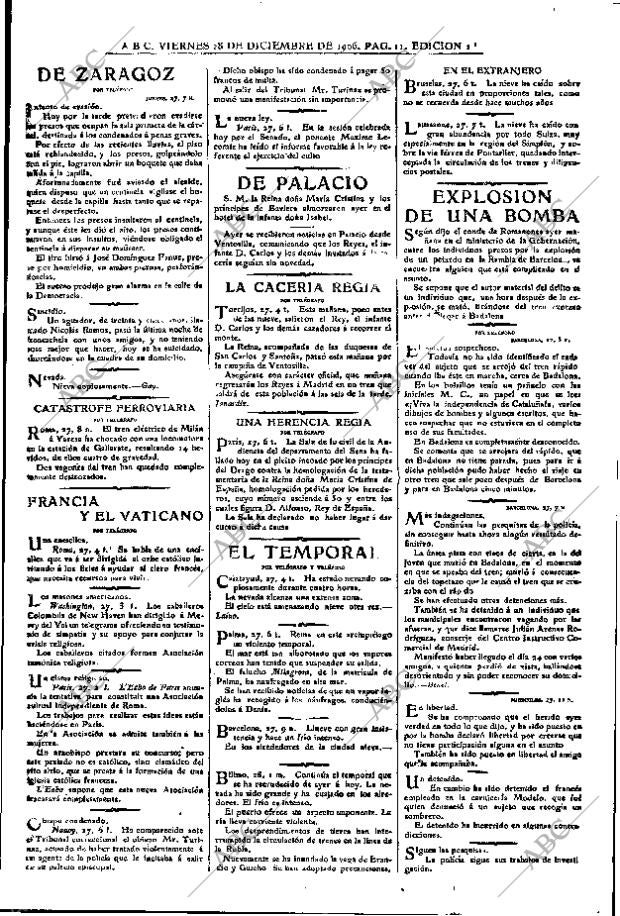 ABC MADRID 28-12-1906 página 11