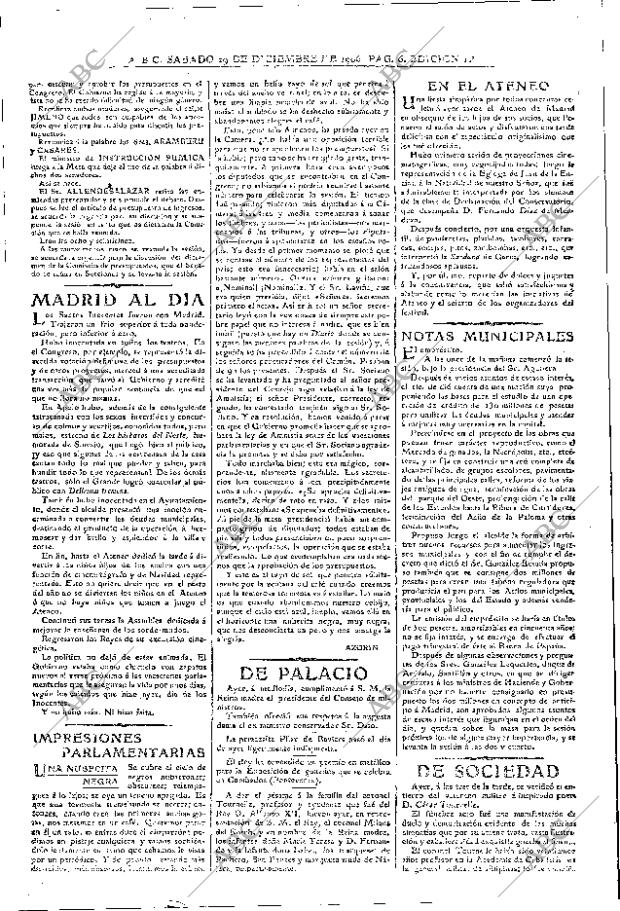 ABC MADRID 29-12-1906 página 6