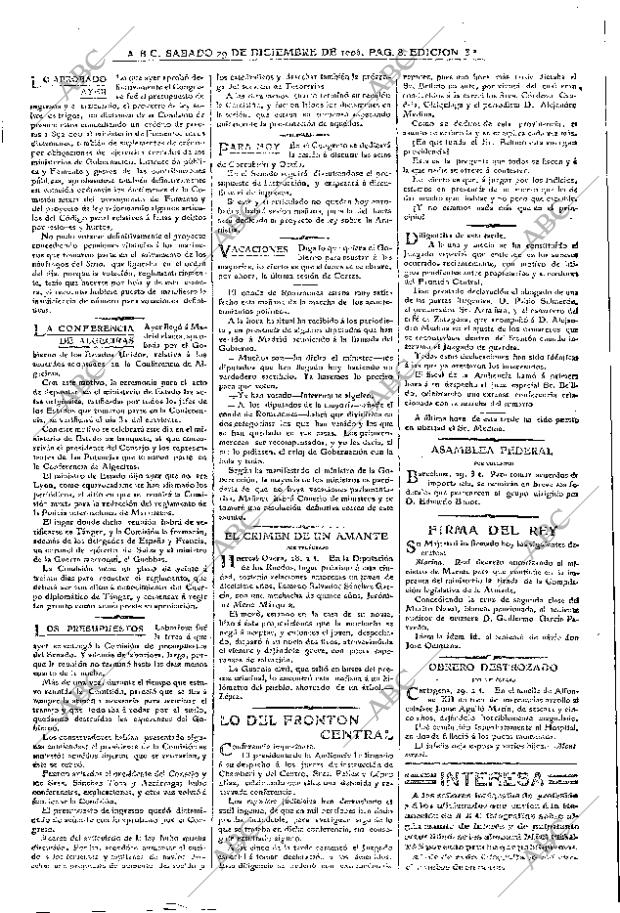 ABC MADRID 29-12-1906 página 8