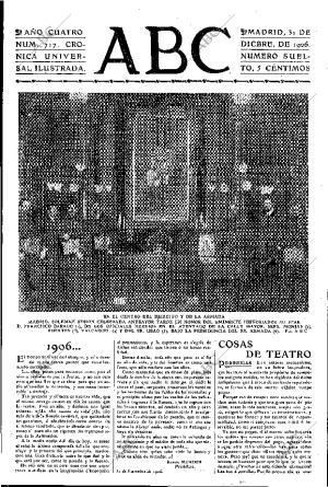 ABC MADRID 31-12-1906 página 3