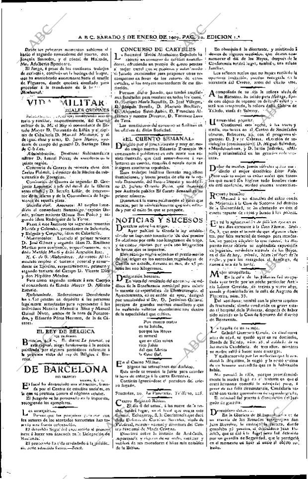 ABC MADRID 05-01-1907 página 10