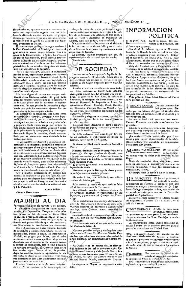 ABC MADRID 05-01-1907 página 4