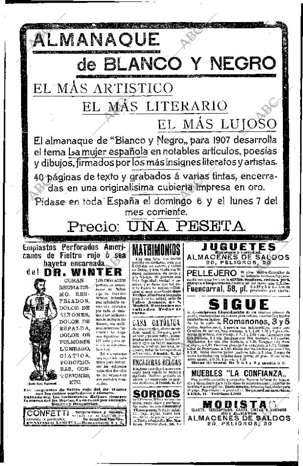 ABC MADRID 06-01-1907 página 2