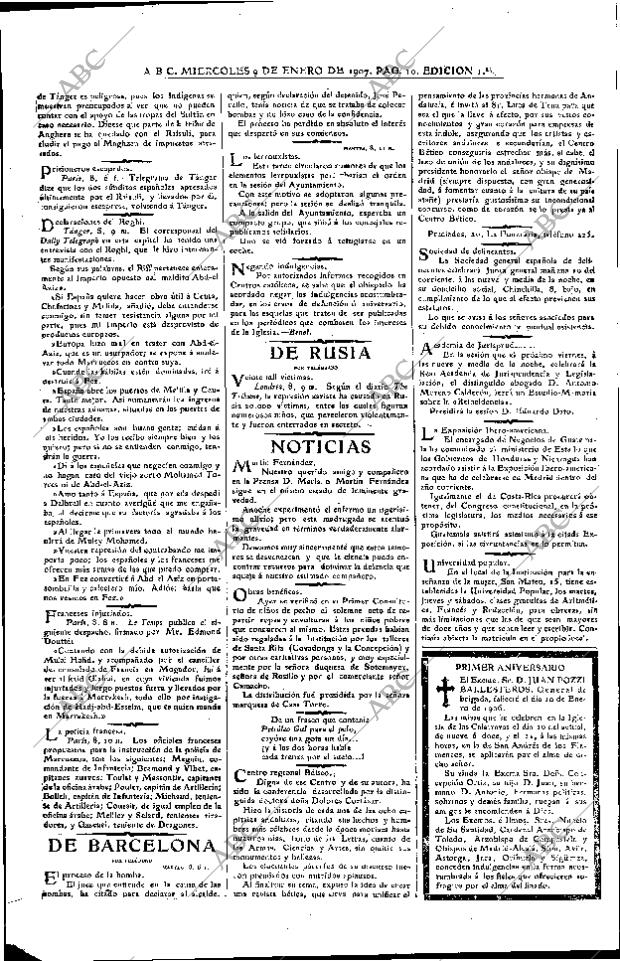 ABC MADRID 09-01-1907 página 10