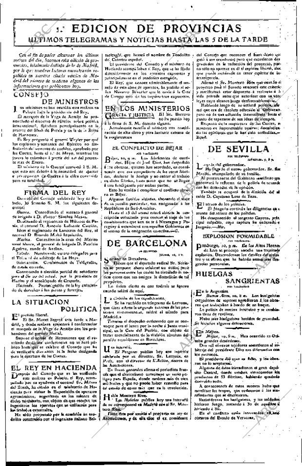 ABC MADRID 10-01-1907 página 11