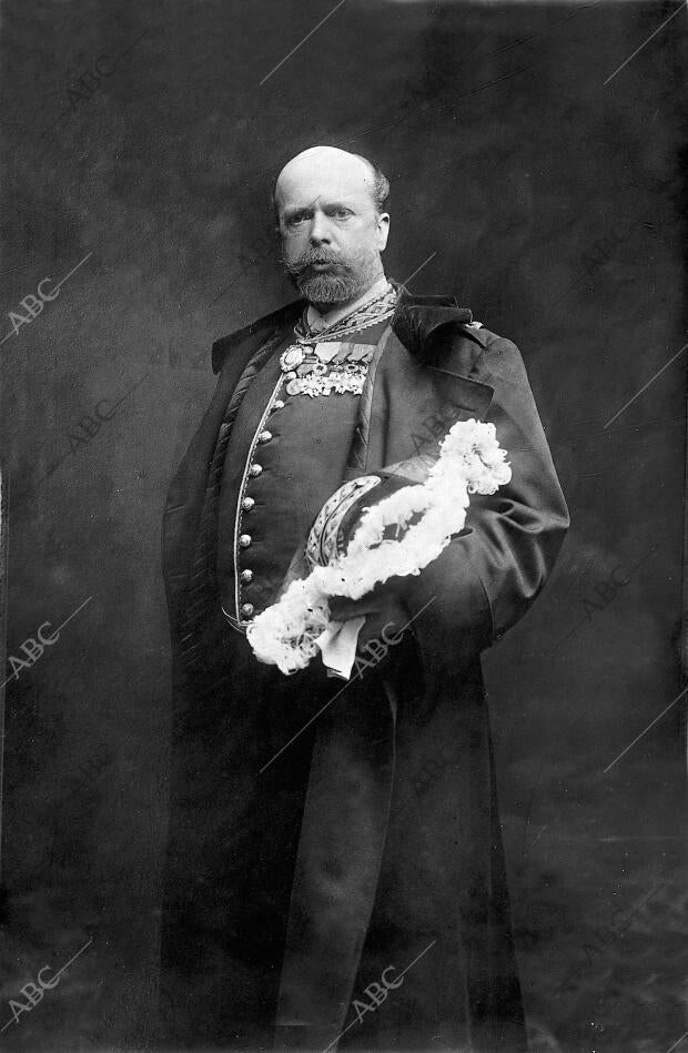 D. Guillermo de Osma. Ministro de hacienda en 1907 Archivo ABC