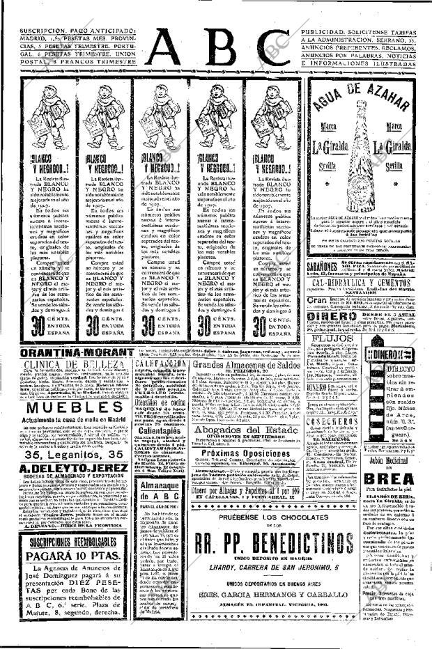 ABC MADRID 16-01-1907 página 6