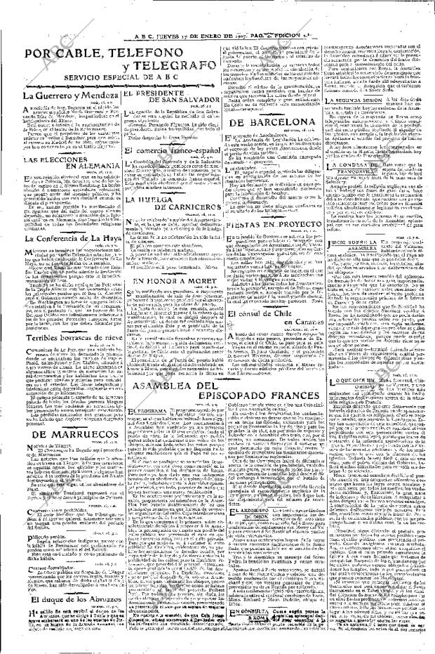 ABC MADRID 17-01-1907 página 4