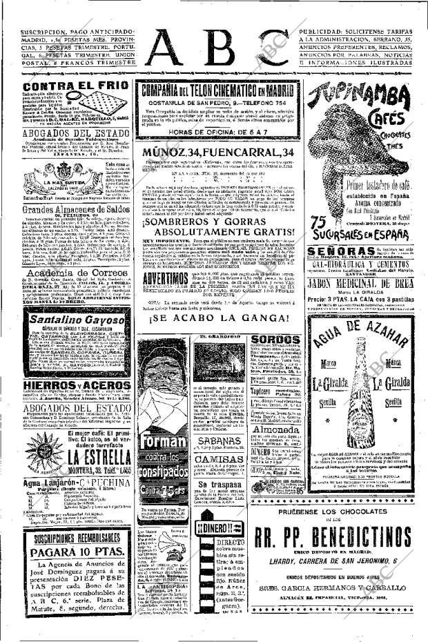 ABC MADRID 17-01-1907 página 6