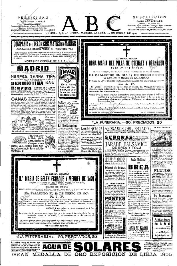 ABC MADRID 19-01-1907 página 6