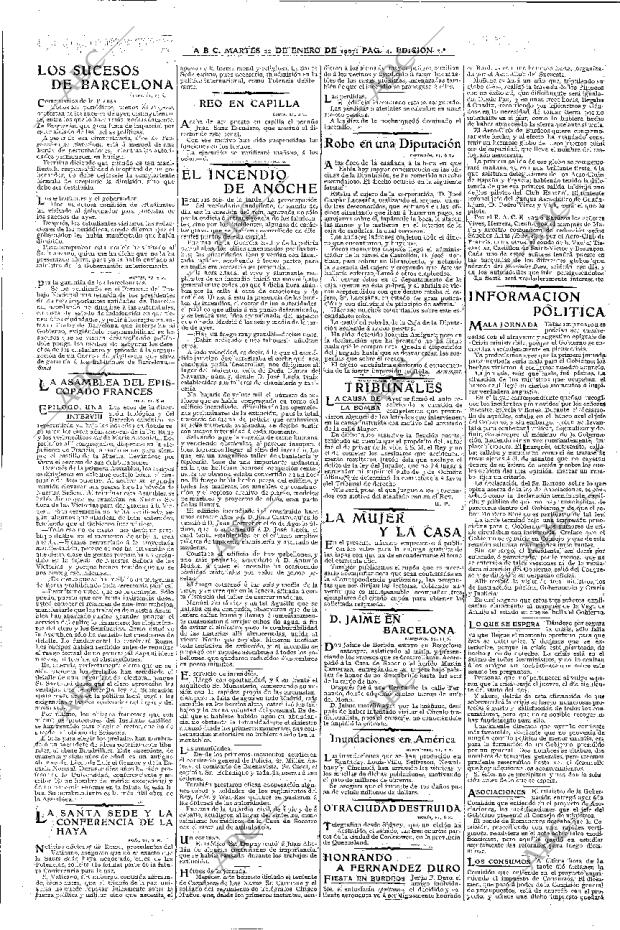 ABC MADRID 22-01-1907 página 4