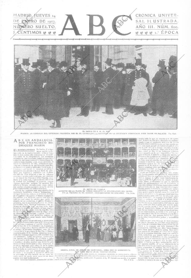 ABC MADRID 24-01-1907 página 1