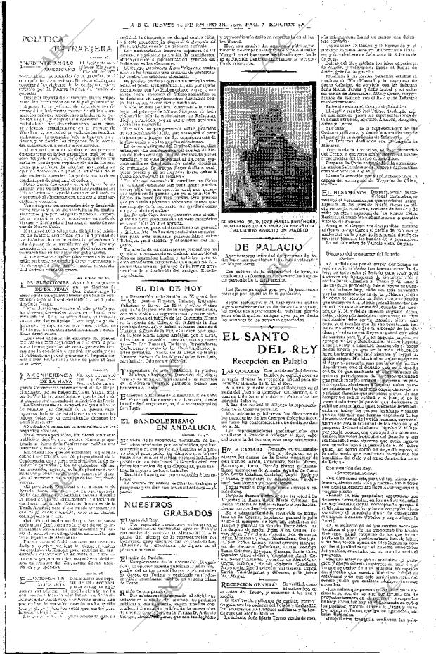 ABC MADRID 24-01-1907 página 3