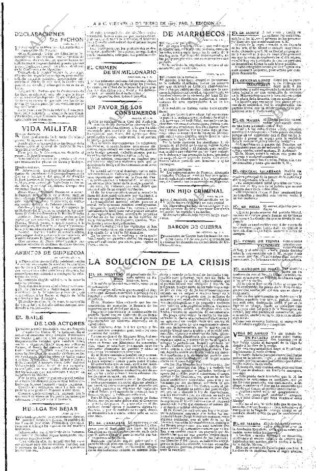 ABC MADRID 25-01-1907 página 3