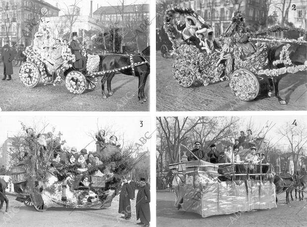 (1) primer premio de Coches: "Violetas", de la Señora de la Lastra