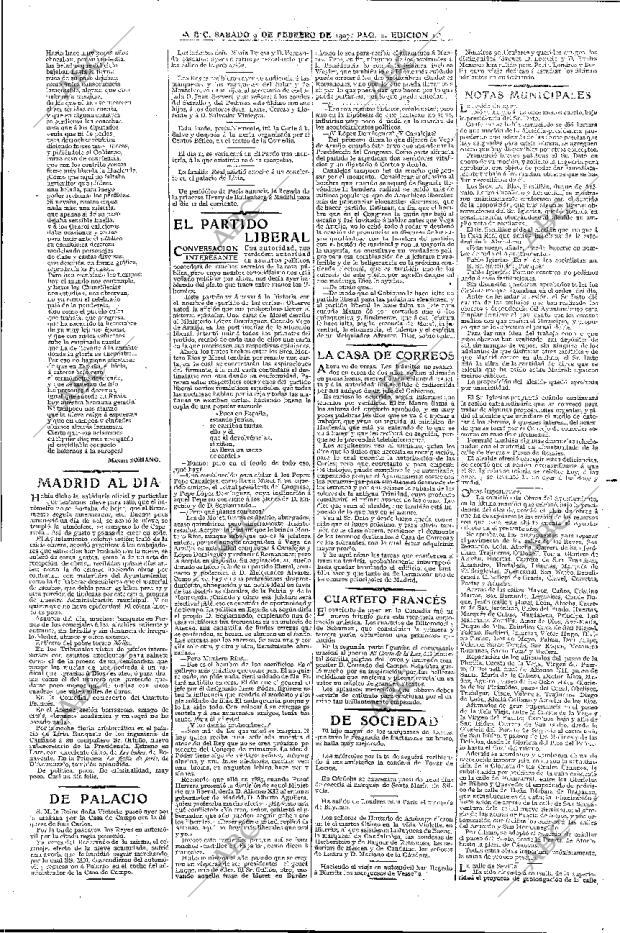 ABC MADRID 09-02-1907 página 2