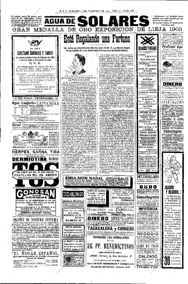 ABC MADRID 09-02-1907 página 6