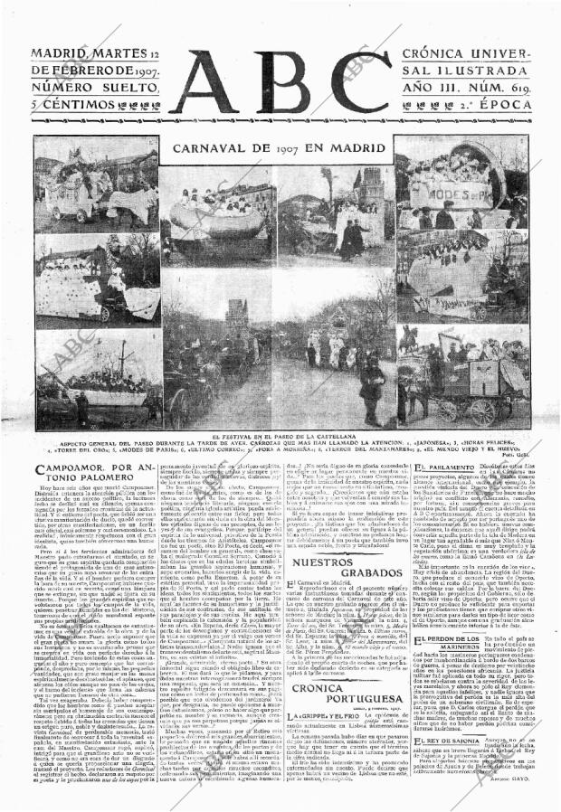 ABC MADRID 12-02-1907 página 1