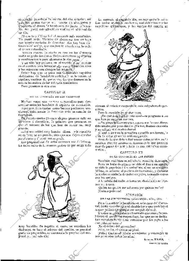 BLANCO Y NEGRO MADRID 16-02-1907 página 19