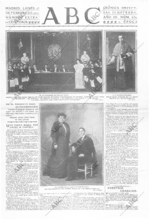 ABC MADRID 25-02-1907 página 1