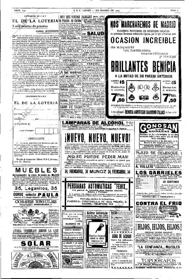 ABC MADRID 11-03-1907 página 6