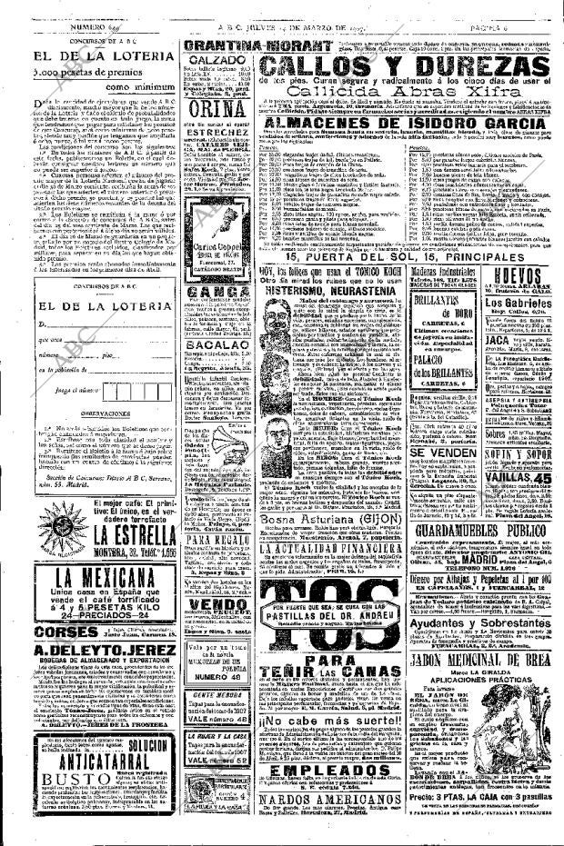 ABC MADRID 14-03-1907 página 6