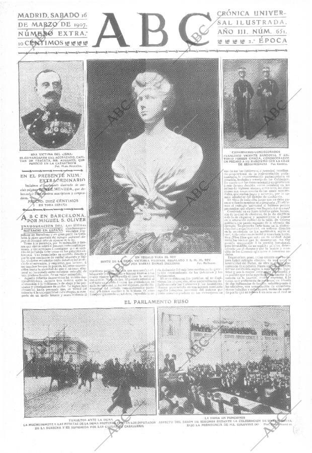 ABC MADRID 16-03-1907 página 1