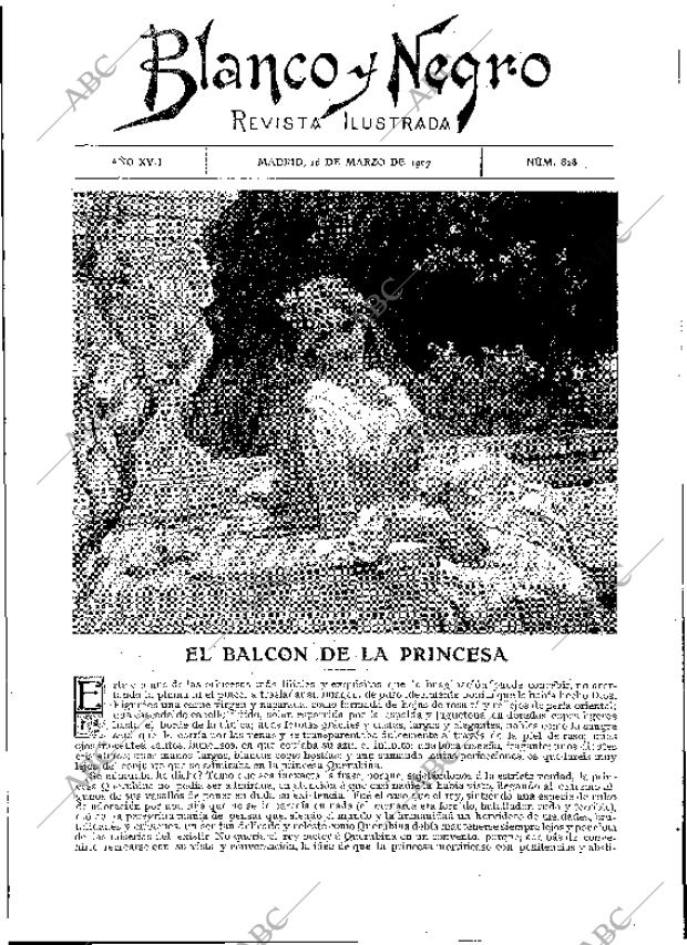 BLANCO Y NEGRO MADRID 16-03-1907 página 3