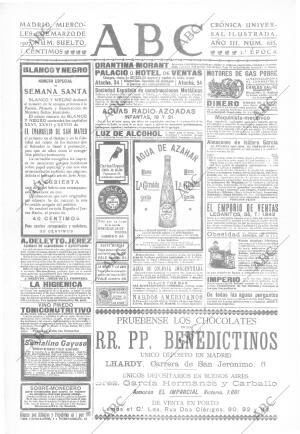 ABC MADRID 20-03-1907 página 1