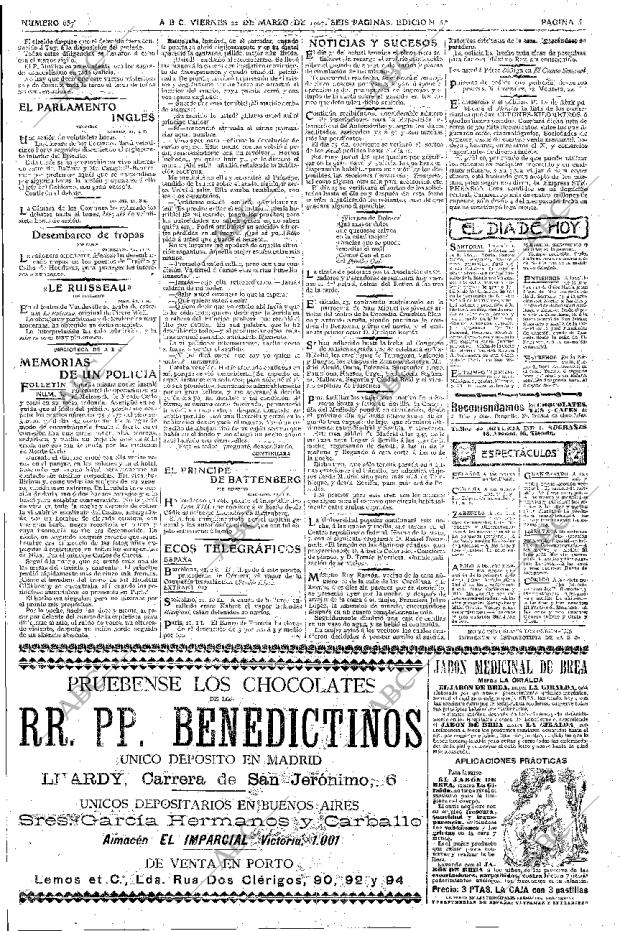 ABC MADRID 22-03-1907 página 5