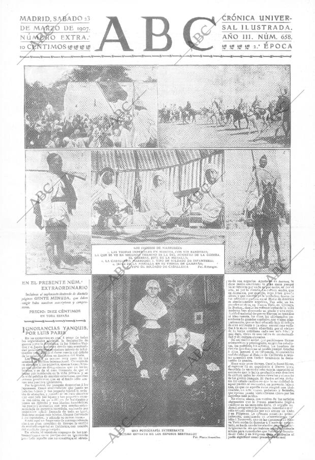 ABC MADRID 23-03-1907 página 1