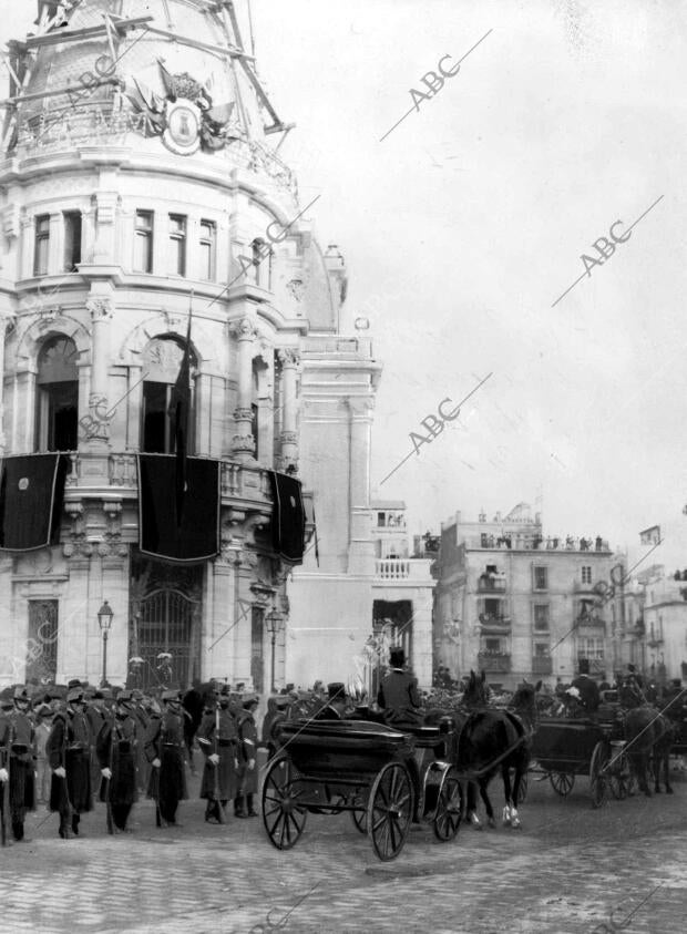 Palacio municipal Inaugurado por Alfonso Xiii en Cartagena (Murcia)