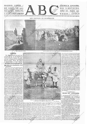 ABC MADRID 01-04-1907 página 1