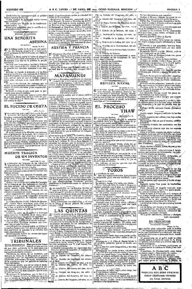 ABC MADRID 01-04-1907 página 3