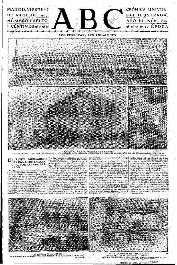 ABC MADRID 05-04-1907 página 1