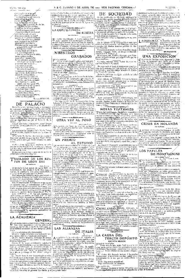 ABC MADRID 06-04-1907 página 2