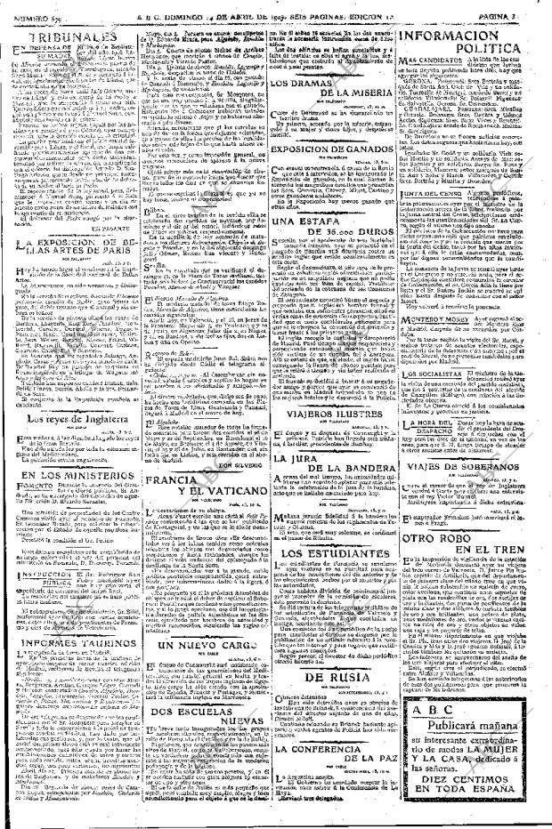 ABC MADRID 14-04-1907 página 3