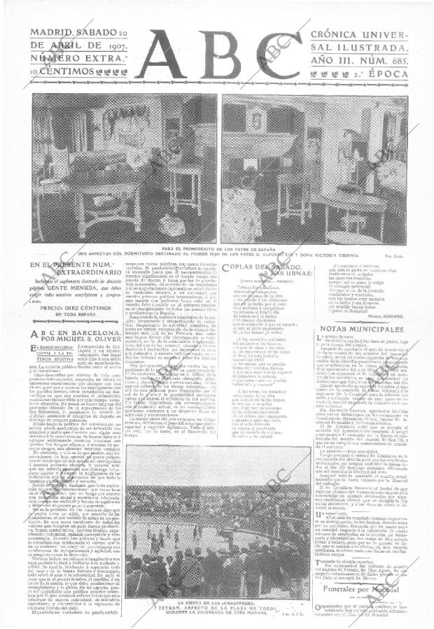 ABC MADRID 20-04-1907 página 1