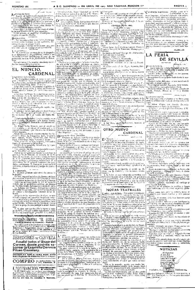 ABC MADRID 21-04-1907 página 4